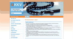 Desktop Screenshot of kkv-bund.de
